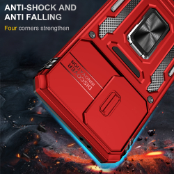 Чехол Safe Case с кольцом и защитой камеры для Samsung Galaxy A36