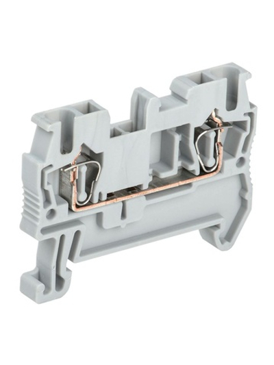 Клемма пружинная КПИ 2в-2.5 31А сер. IEK YZN11-002-K03