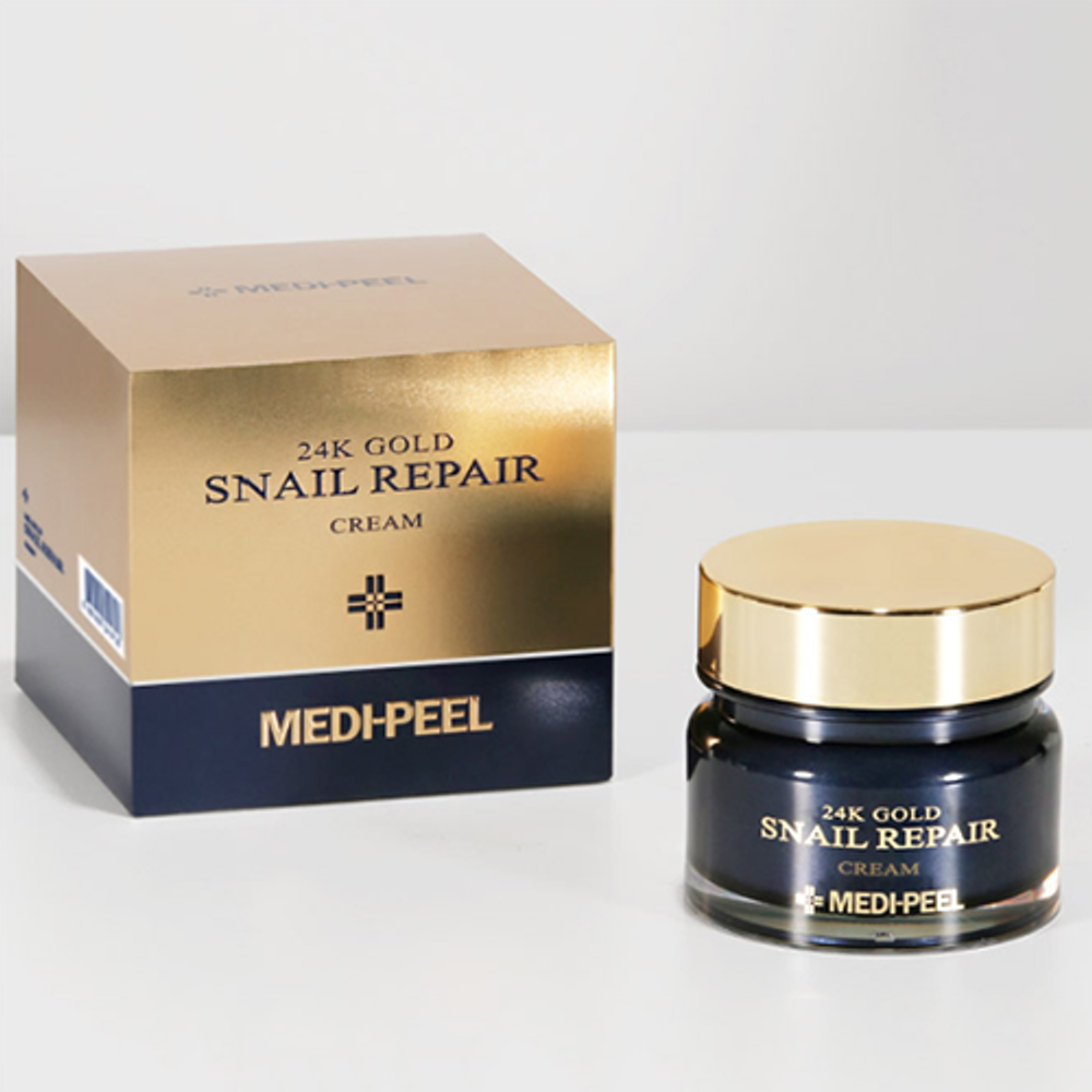 Medi-Peel 24K Gold Snail Repair Cream премиум-крем с 24К золотом и муцином улитки