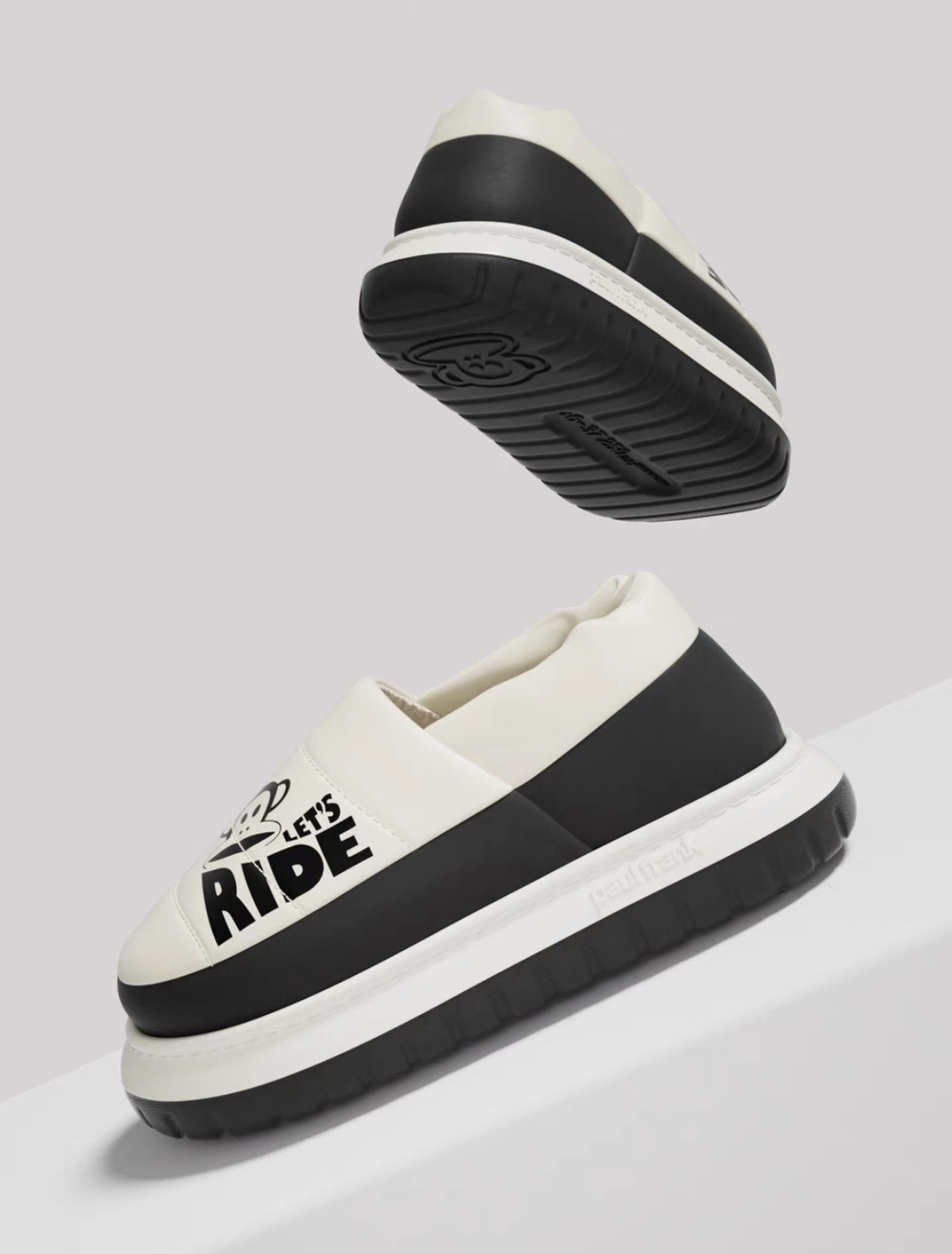 Домашние тапочки Paul Frank Ride (Black)