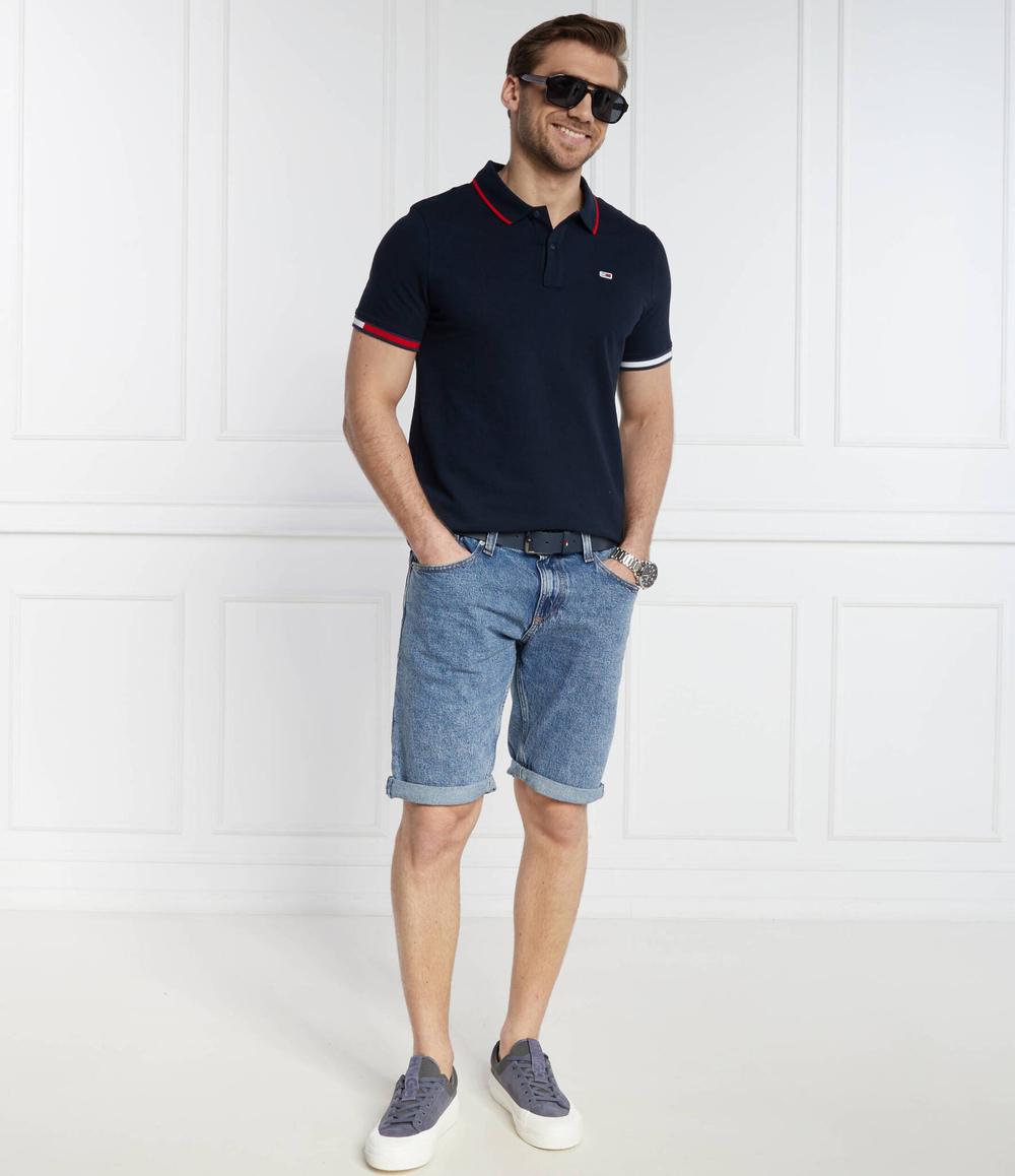 Поло Tommy Jeans - темно-синий(DM0DM12963)