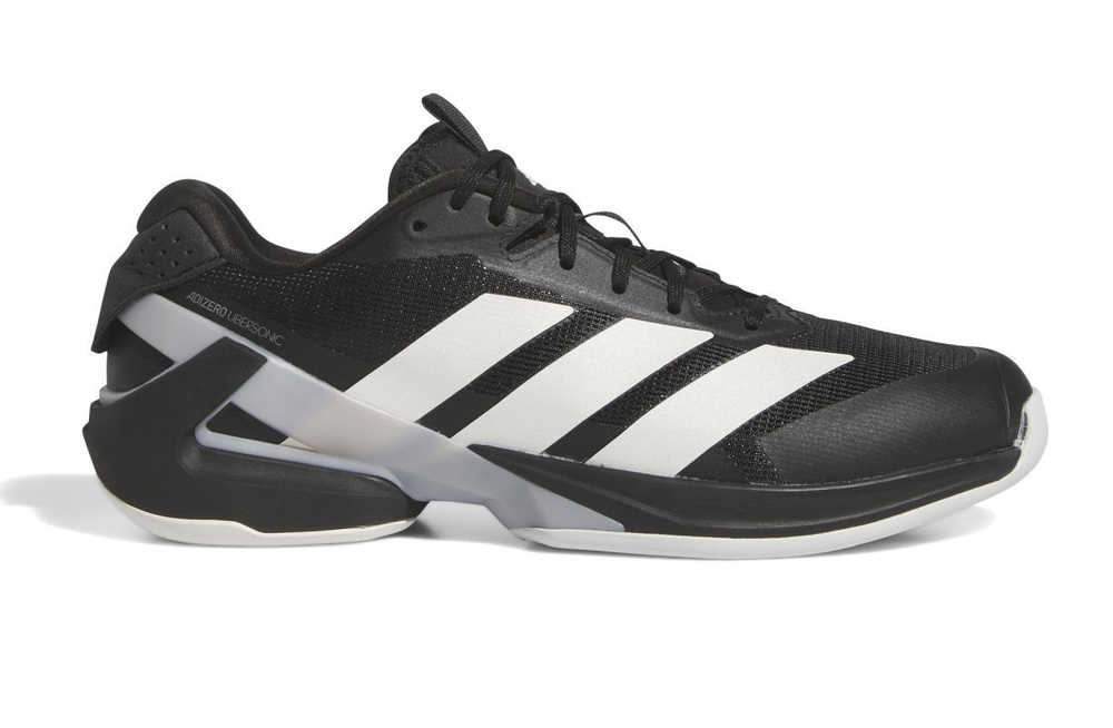 Мужские теннисные кроссовки Adidas Adizero Ubersonic 5 M - core black/zero metallic/silver metallic