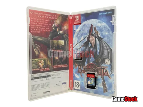 Bayonetta 2 (Nintendo Switch, Английская версия, Б/У)