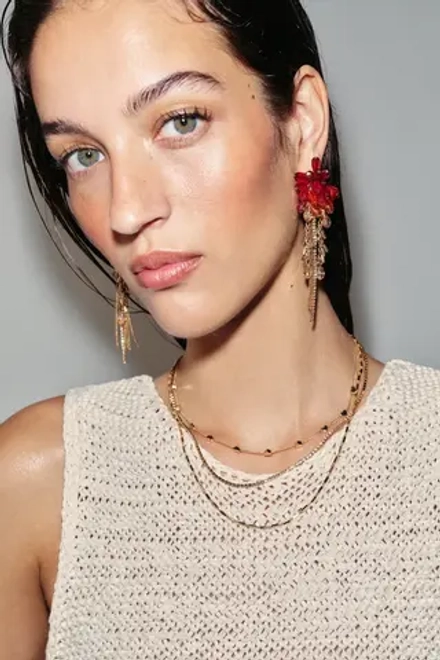 ZARA НАБОР ИЗ 3 МЕТАЛЛИЧЕСКИХ ОЖЕРЕЛИЙ, ЗОЛОТИСТЫЙ