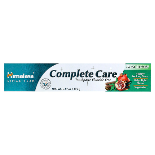 Himalaya, Зубная паста Complete Care без фторидов, нима и граната, 175 г (6,17 унции)