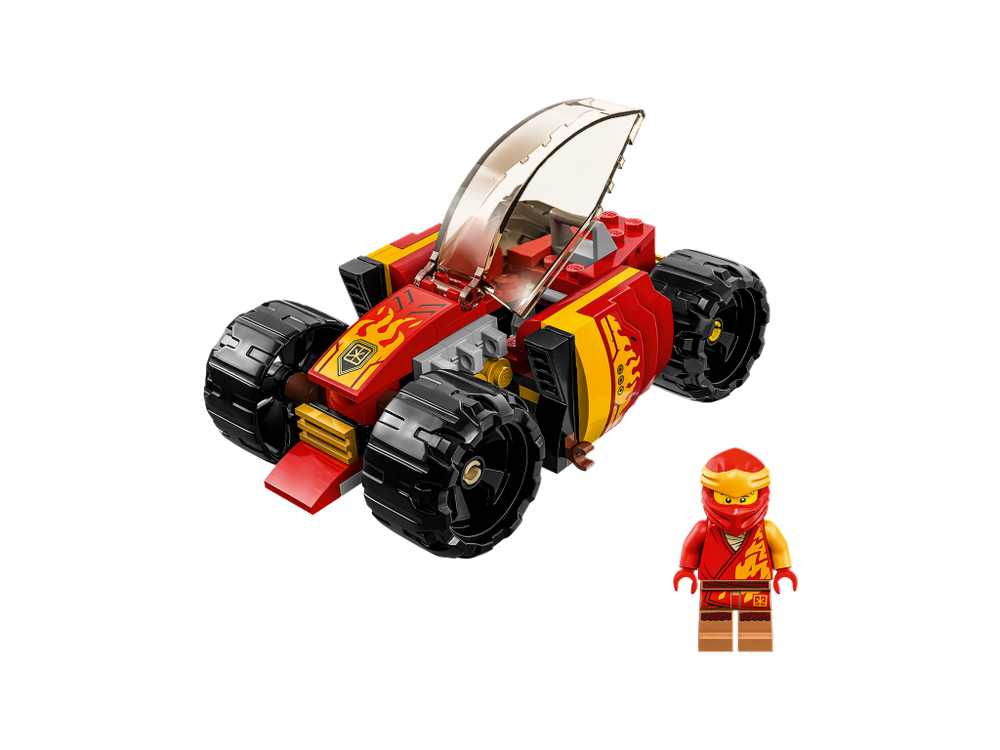 Конструктор Лего Ниндзяго Гоночный автомобиль ниндзя Кая | LEGO Ninjago Kai’s Ninja Race Car EVO 71780 - 94 детали (6+)