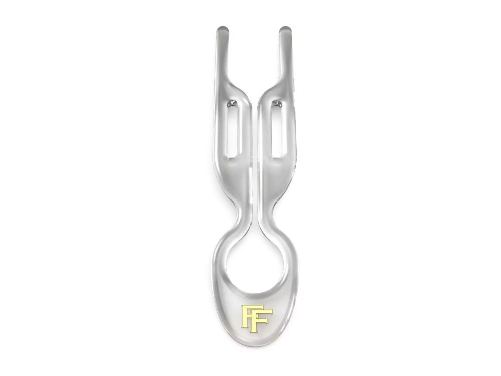 NO 1 HAIRPIN | TRANSPARENT - 5X HAIRPIN/TUBE / Шпильки No1 Hairpin Прозрачного цвета (набор из 5 шпилек)