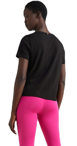 Женская теннисная футболка Tommy Hilfiger Performance Mesh Tee - black