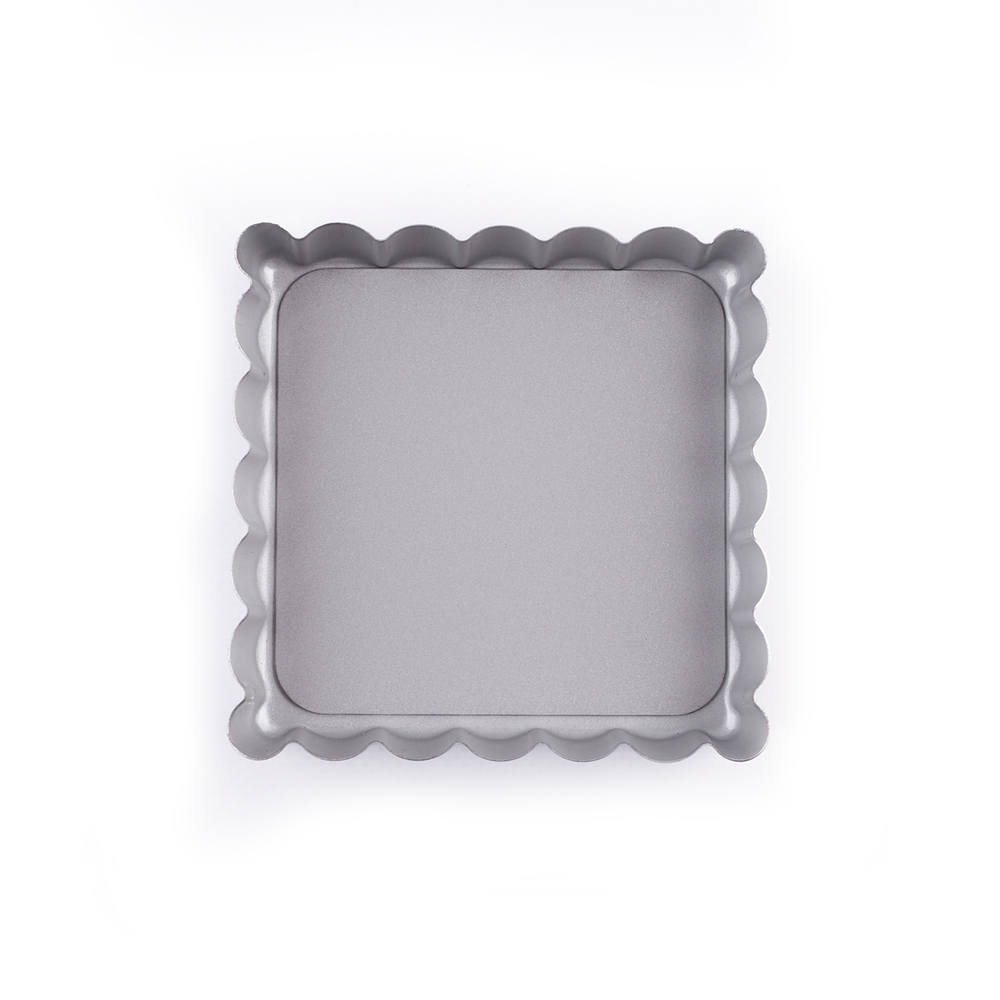 Форма для выпечки квадратная со съемным дном Patisse Silver 10х10х2 см