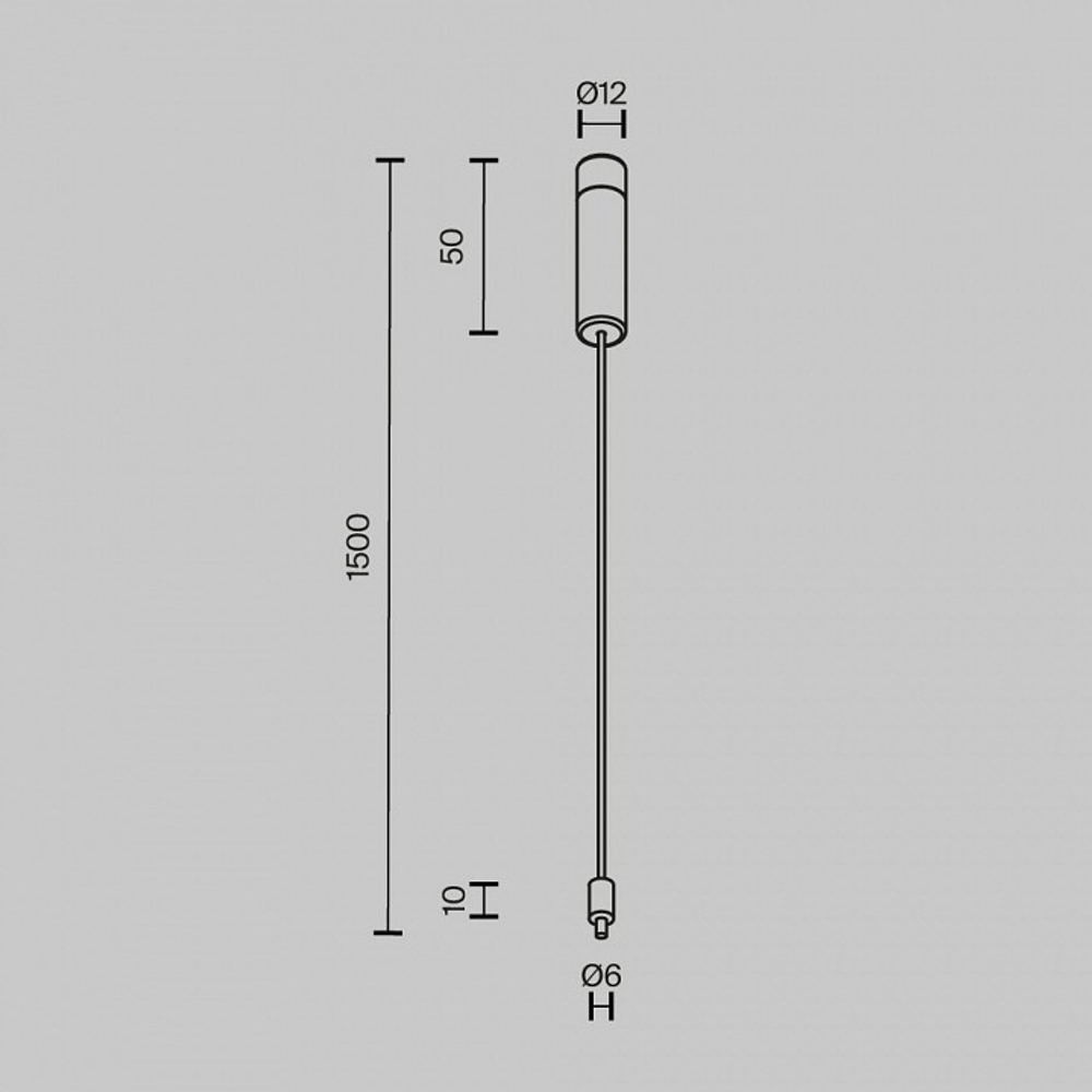 Основание на штанге Maytoni Accessories for system Axity CA009PM-BS
