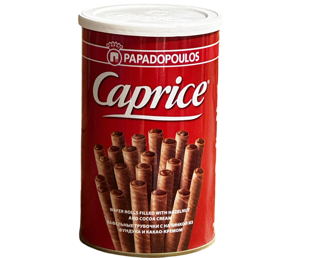 Вафли Каприз венские с фундуком и шок кремом ж/б 250г