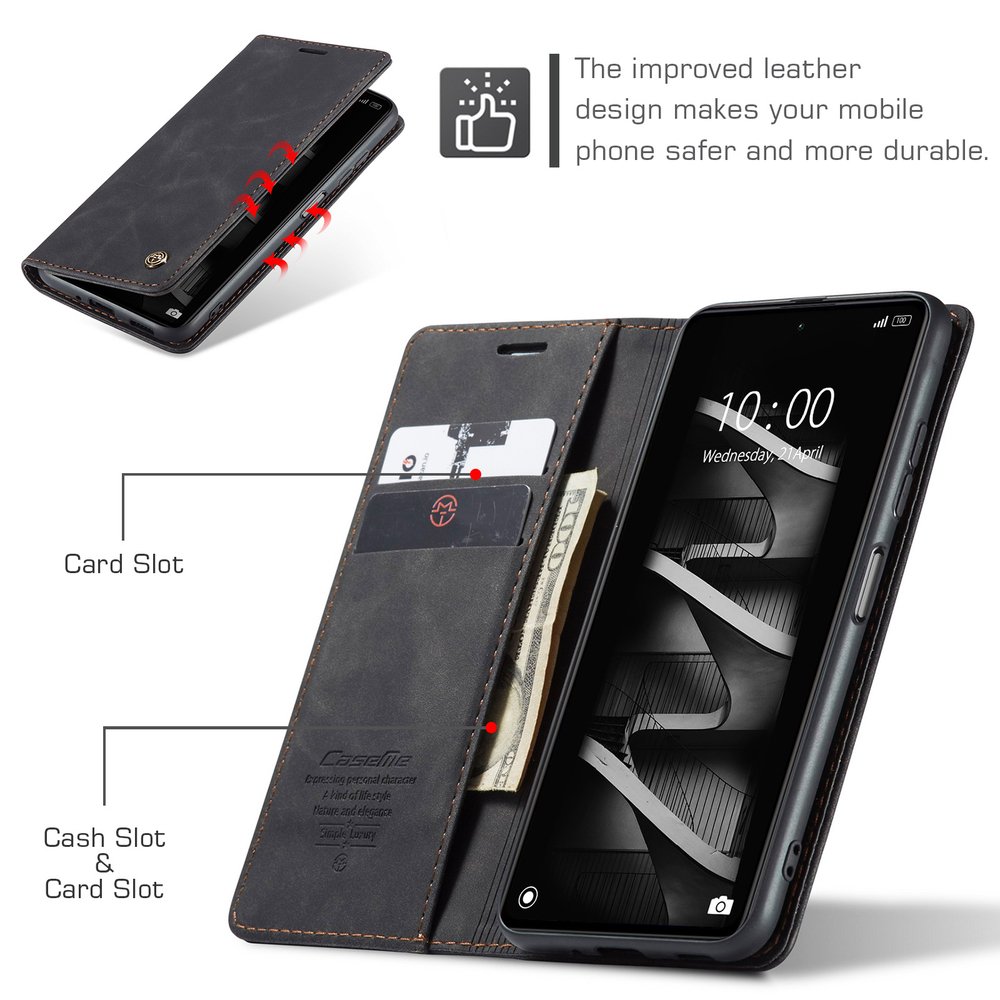 Чехол-книжка CaseMe Matte Xiaomi Redmi Note 12 Pro 5G