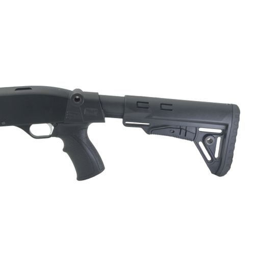 Приклад телескопический Sharp на Бекас 12, 16, DLG Tactical. Черный