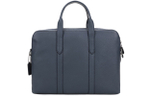 COACH Metropolitan Cow Leather Laptop Bag, Briefcase, Shoulder Bag, Crossbody Bag, Handbag Men"s Blue