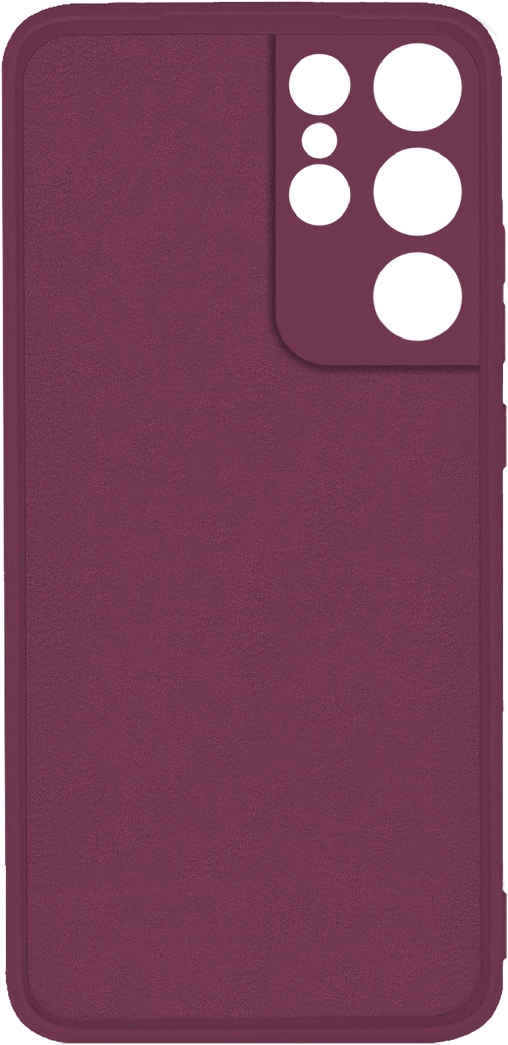 Мягкий Soft Touch чехол из силикона для SAMSUNG GALAXY S21 ULTRA с бархатной подкладкой