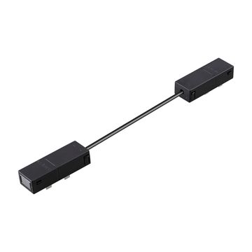 Гибкий токопроводящий соединитель "L" 135313 черный Port Vector Novotech
