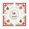 Блюдо сервировочное christmas tale, 25х25 см