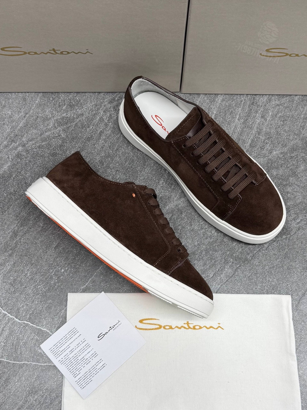 Кроссовки Santoni Cleanic