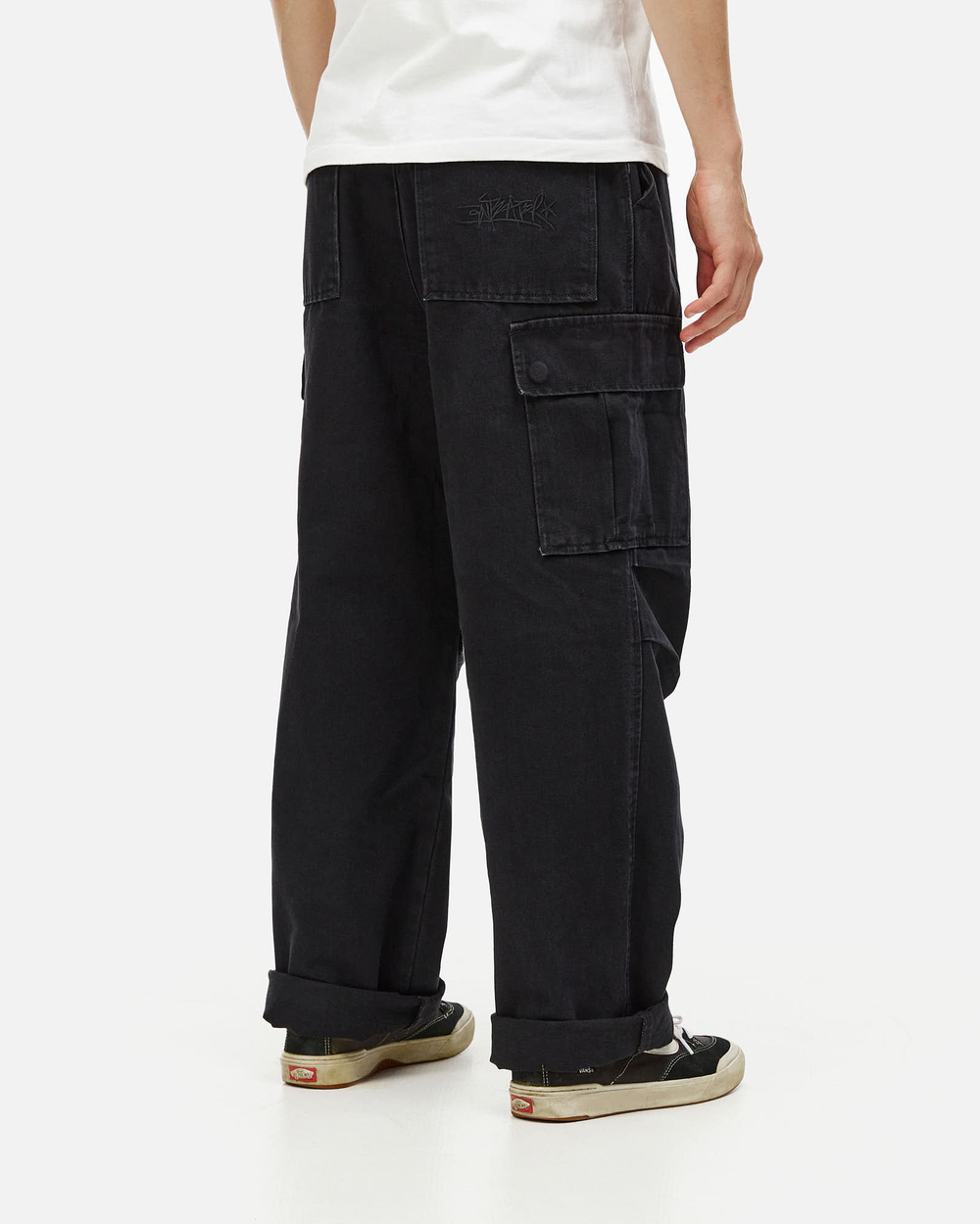 Джинсы Anteater Wide Cargo Denim Черный