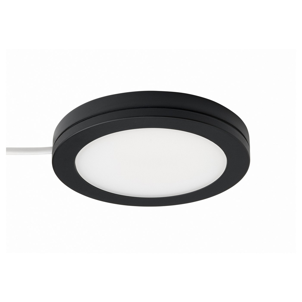 IKEA MITTLED  (ИКЕА МИТТЛЕД)  -  Светильник LED - диммируемый чёрный