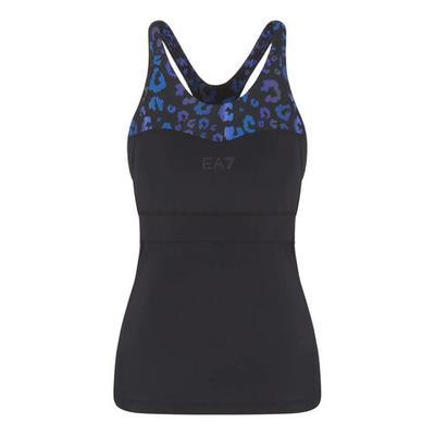 Женская теннисная майка EA7 Tank Top Women - Black