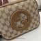Сумка через плечо бежевая с коричневой отделкой от Gucci Blondie Mini BP5-434887 — фото 5 [TG 10f9e729f75d-005]