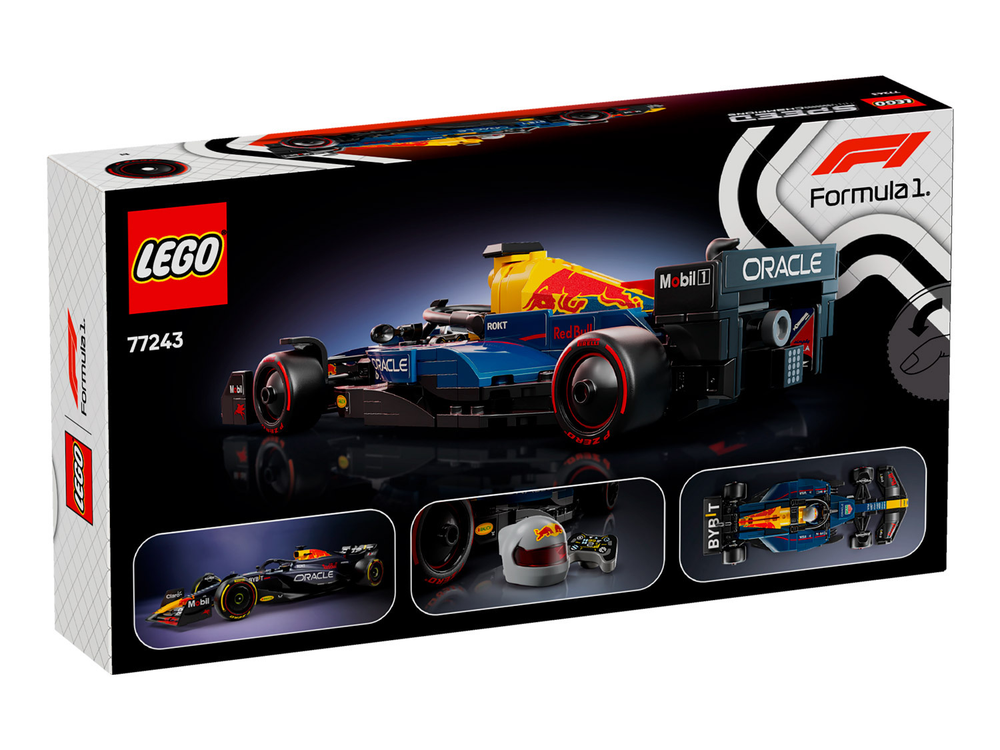 Конструктор Лего Спид Чемпионс ред булл гоночный болид LEGO Speed Champions Oracle Red Bull RB20 F1 77243 251 детали 9+