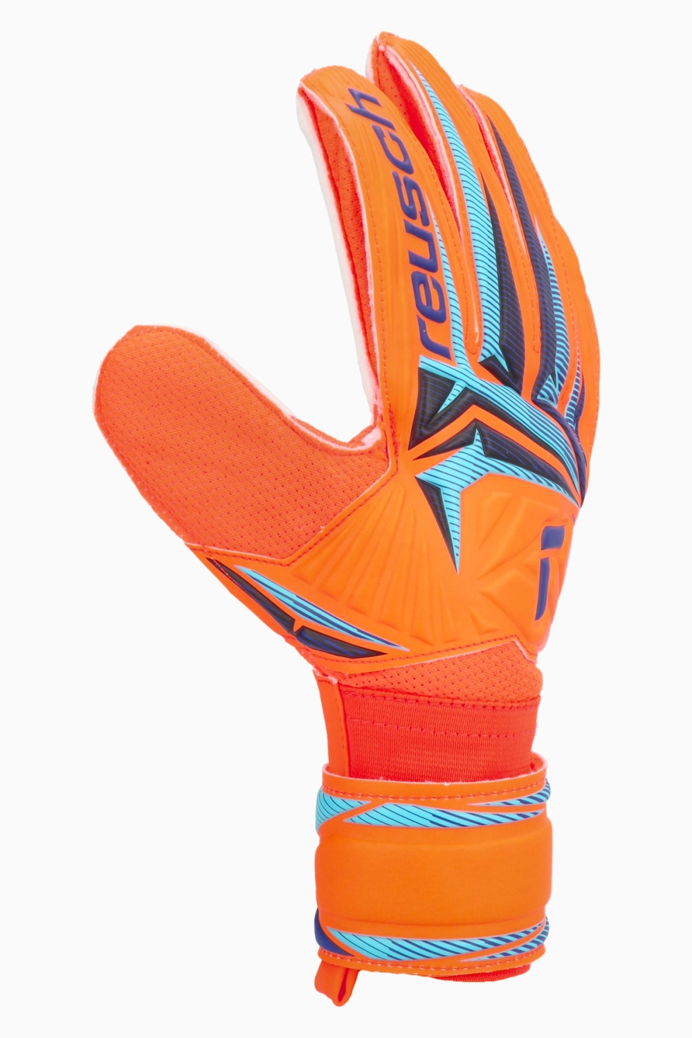 Вратарские перчатки Reusch Attrakt Solid - оранжевый