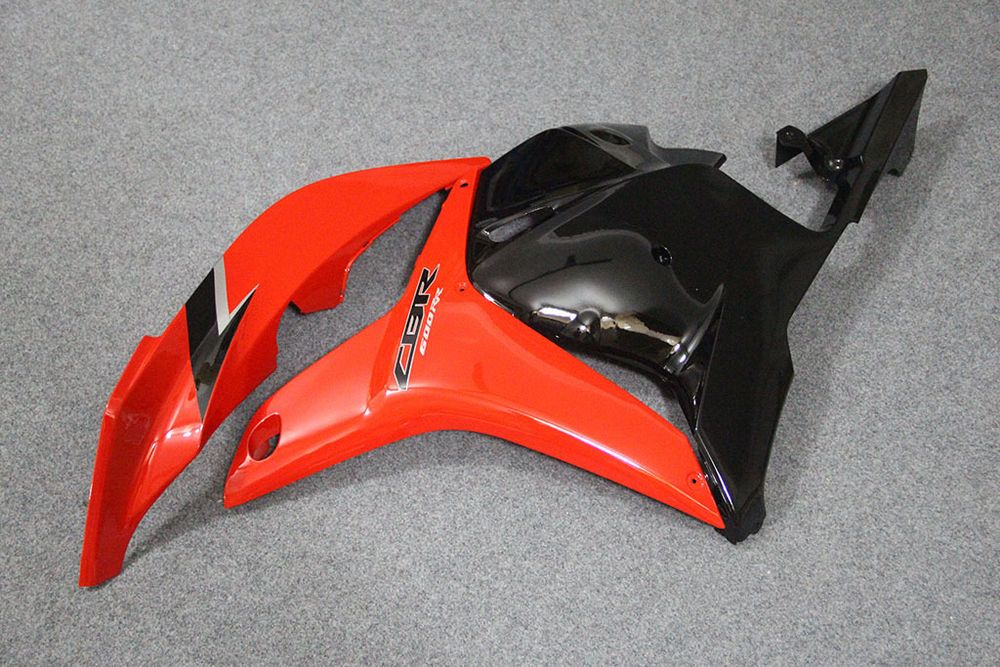 Комплект пластика для мотоцикла Honda CBR 600 RR 09-12 Красно-Черный COLOR+