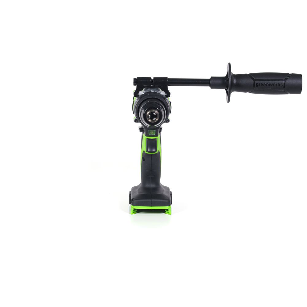 Дрель-шуруповерт аккумуляторная Greenworks GD24DD90 Арт. 3707507, 24V, 90 Нм, бесщеточная, без АКБ и ЗУ