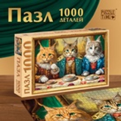 Пазл «Кошачий мир», 1000 деталей