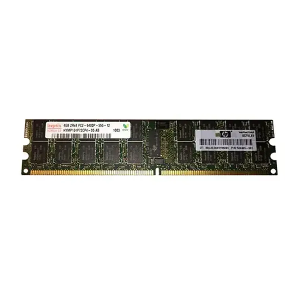 Оперативная память HP SPS-DIMM, 4GB PC2-6400, 256Mx4, LP 504465-061