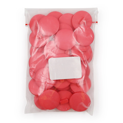 Пуговицы на ножке 32L=20 мм, (Coral (коралловый)), 36 шт