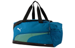 PUMA Fabric Travel Bag Portable One Shoulder Crossbody Gym Bag Unisex Dark Blue