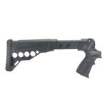 Приклад телескопический с патронташем на Mossberg 500/590, Maverick 88, DLG Tactical. Черный
