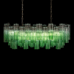 Подвесная люстра Loft it Murano 10580/1000R Clear green