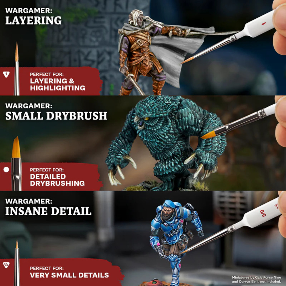 Most Wanted Brush Set (Synthetic)