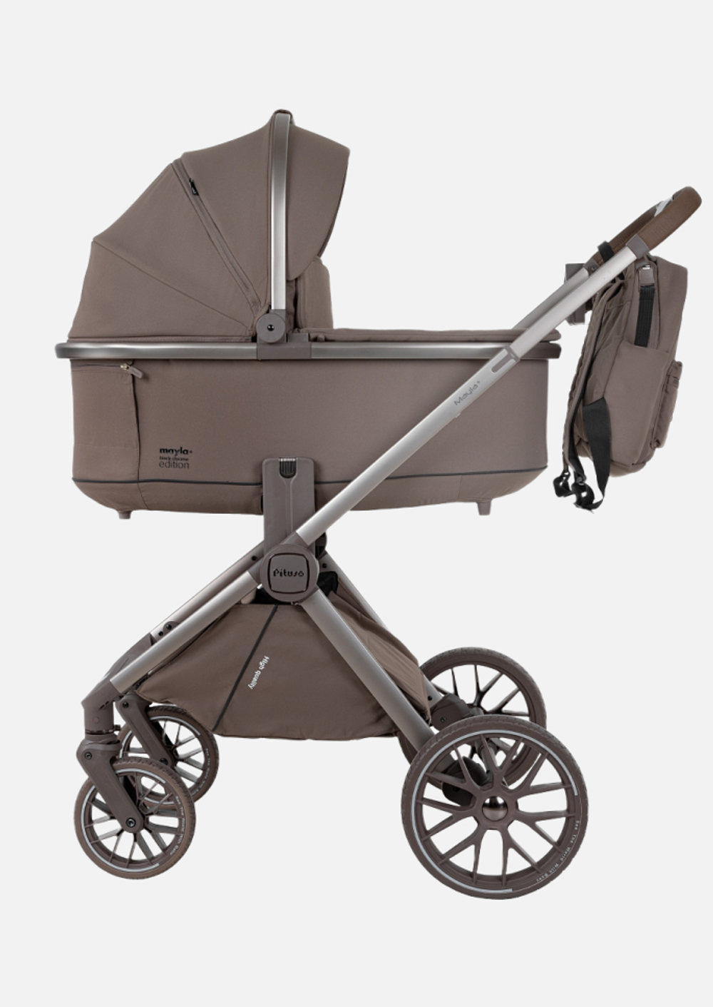 Pituso Коляска 2 в 1 Mayla Plus Truffle