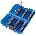 Набор вставок (бит) 1/4", HEX, TORX, SQUARE, Phillips, Pozidriv, Slotted, 49 предметов KING TONY 1049CQ