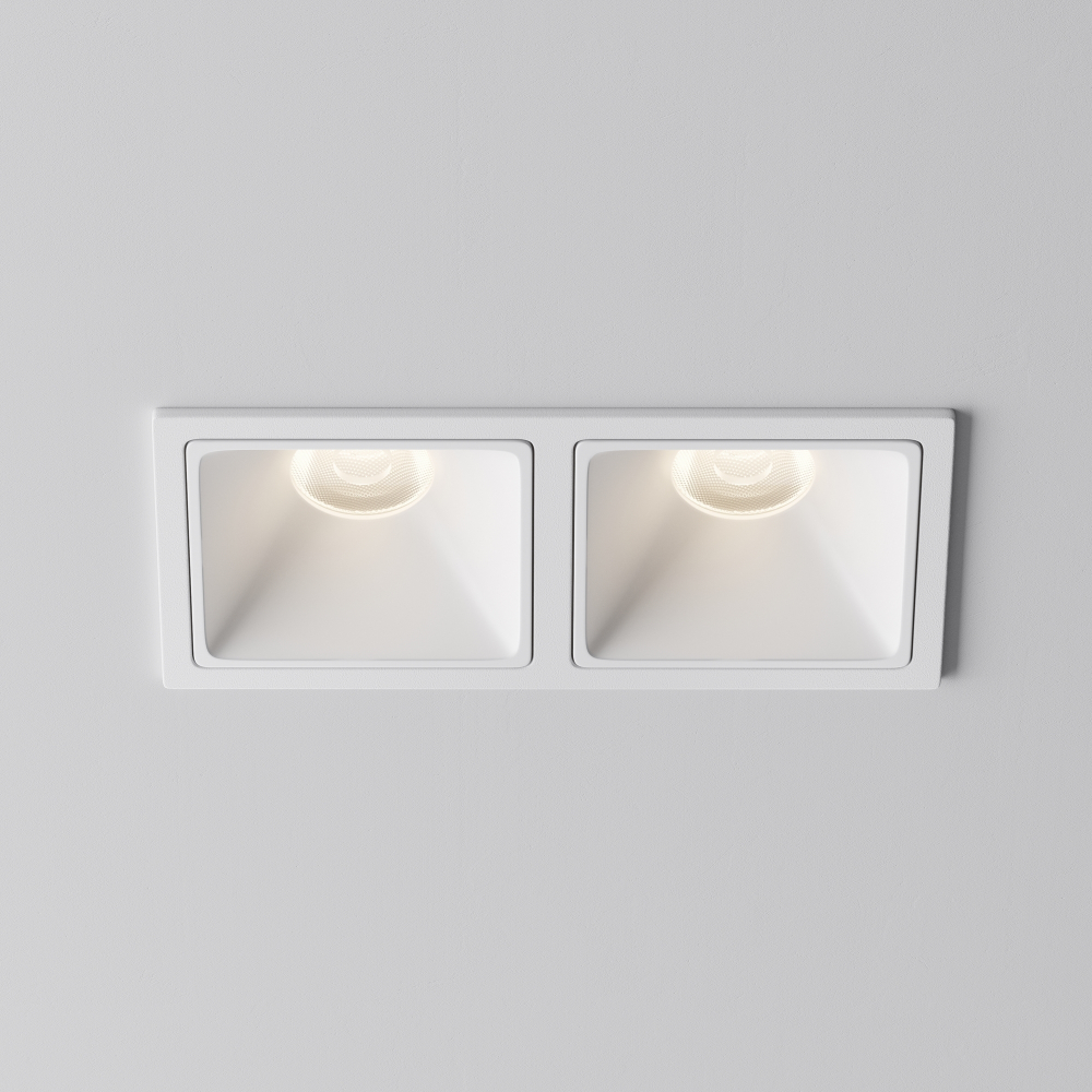 Встраиваемый светодиодный светильник Maytoni Alfa LED DL043-02-10W4K-SQ-W-1