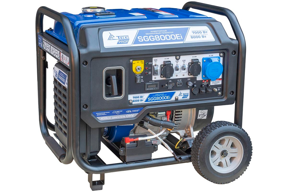 Бензиновый инверторный генератор TSS SGG 8000Ei