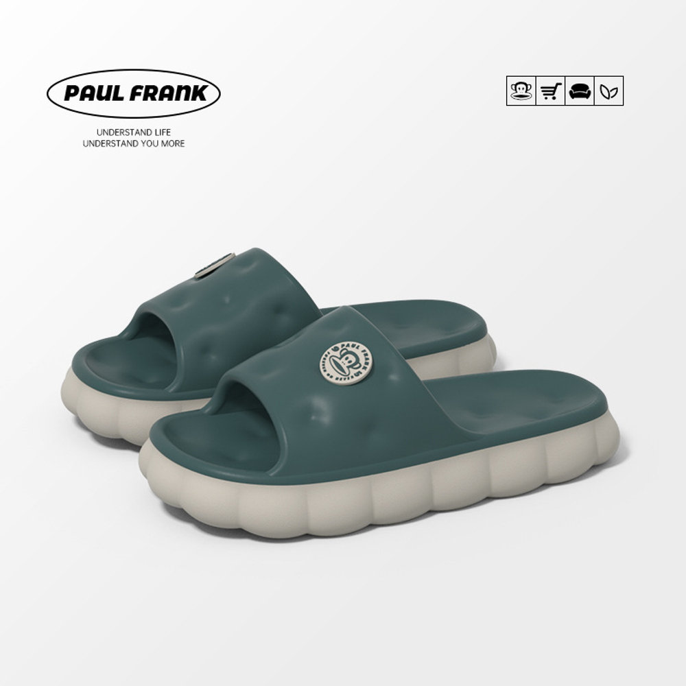 Шлёпанцы Paul Frank Bubbles (Dark Green)