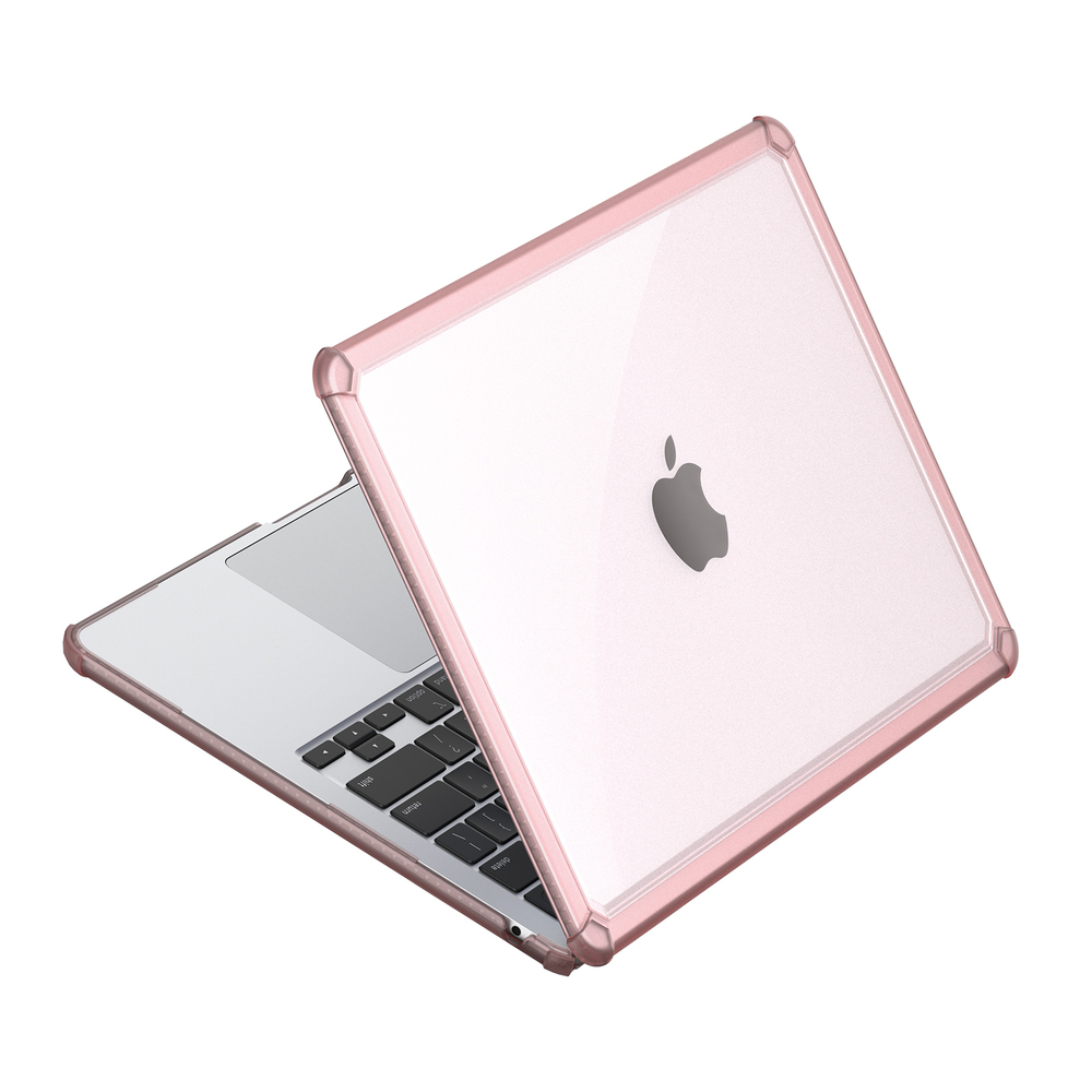 Чехол розового цвета для ноутбука MacBook Pro 13.3 (2016-2021) от Dux Ducis, серии LCGM Series Protective