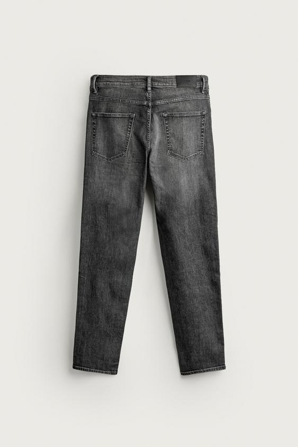 ZARA БАЗОВЫЕ ДЖИНСЫ SLIM FIT, СЕРЫЙ
