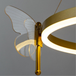 Подвесная светодиодная люстра Arte Lamp DARCY A2187LM-1GO