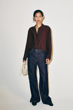 ОДНОТОННАЯ РУБАШКА С НАГРУДНОЙ ПЛАНКОЙ — ZW COLLECTION — ZARA