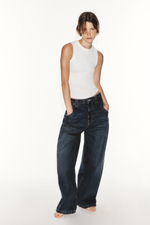 ДЖИНСЫ TRF BAGGY СО СРЕДНЕЙ ПОСАДКОЙ — ZARA