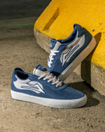 Кеды Lakai Essex: Light Navy Suede White (Q2-26)