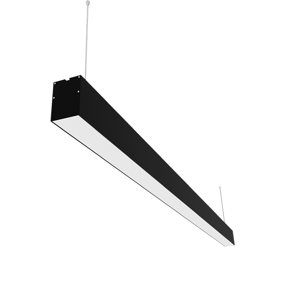 Светильник LED профильный L30 108W 3015х35х32мм 5000К черный подвесной IP40