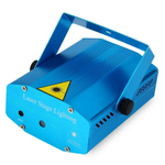 Лазерный проектор MINI Laser Stage Lighting / Портативный лазерный проектор с эффектом светомузыки для дома